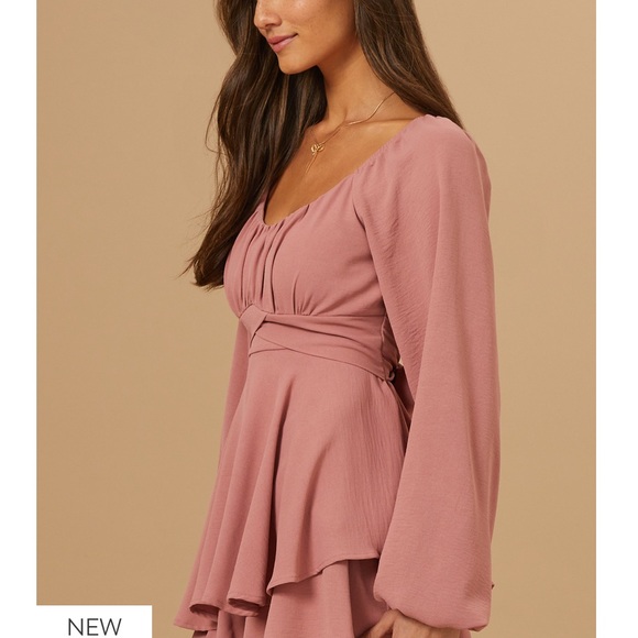 Altard State (L) Lola crossover romper army green puff rubber neckline UEC - Picture 4 of 12